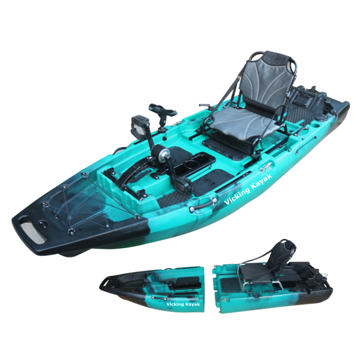 Fishing Kayak Pedal Drive - Kayak Modular NUEVO 2025 de 9.5