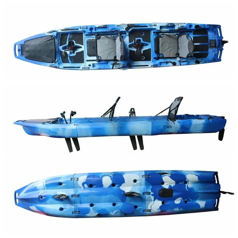 Fishing Kayak Sit In - Kayak de Pesca Modular de 2