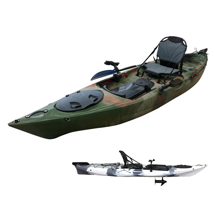 Fishing Kayak Sit On Top - Kayak de 12,46' sentado en el