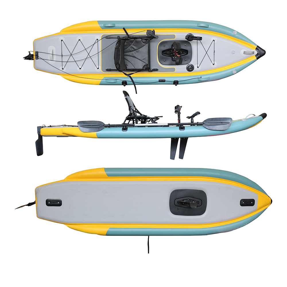 Fishing Kayak Sit On Top - Kayak de pesca inflable plegable de
