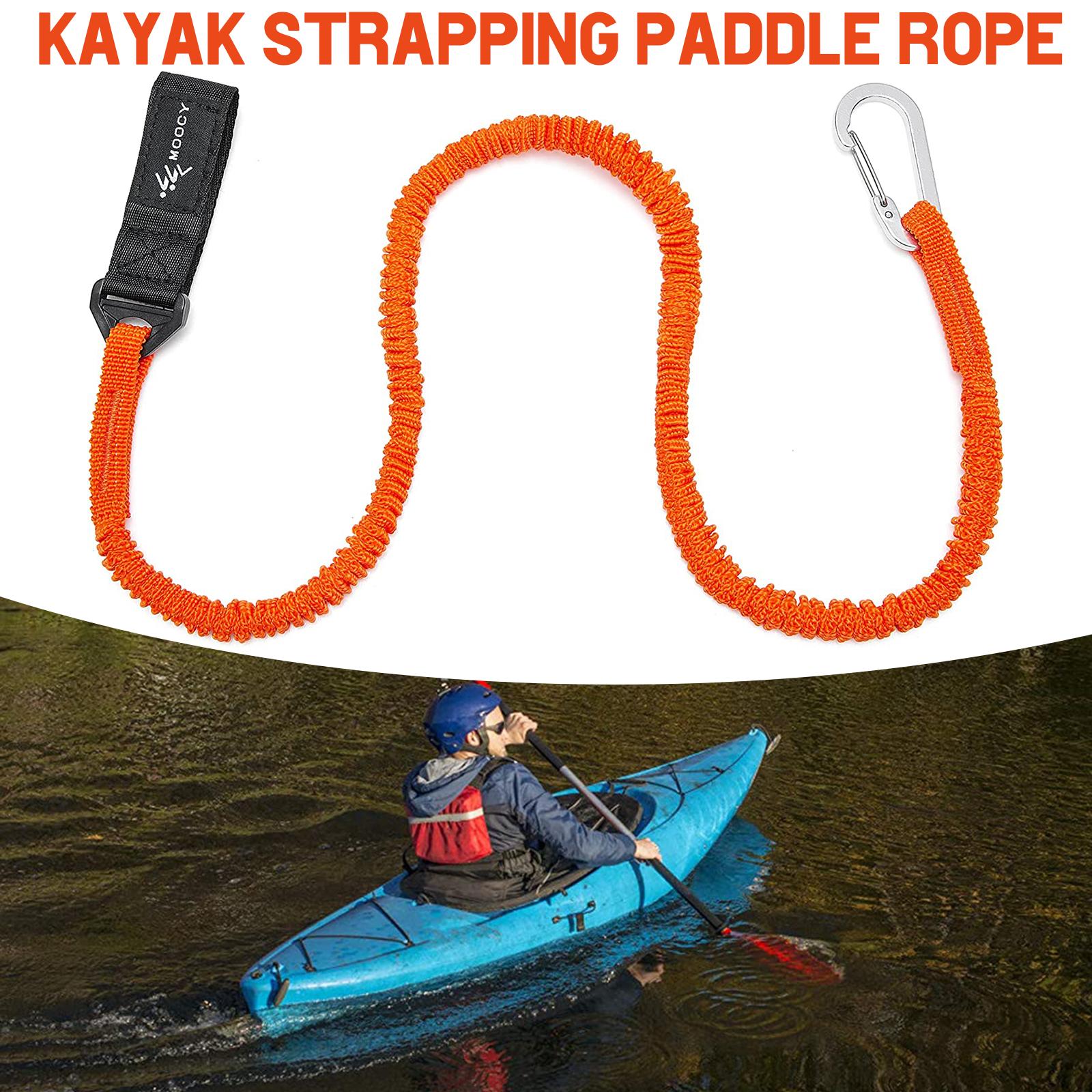 Fishing Kayak Paddle Leash - Correa de remo de Kayak elástica