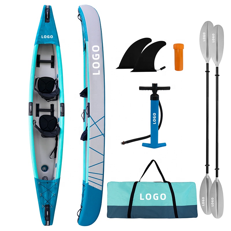 Fishing Kayak Sit In - Kayak Inflable con Tecnología Drop Stitch,