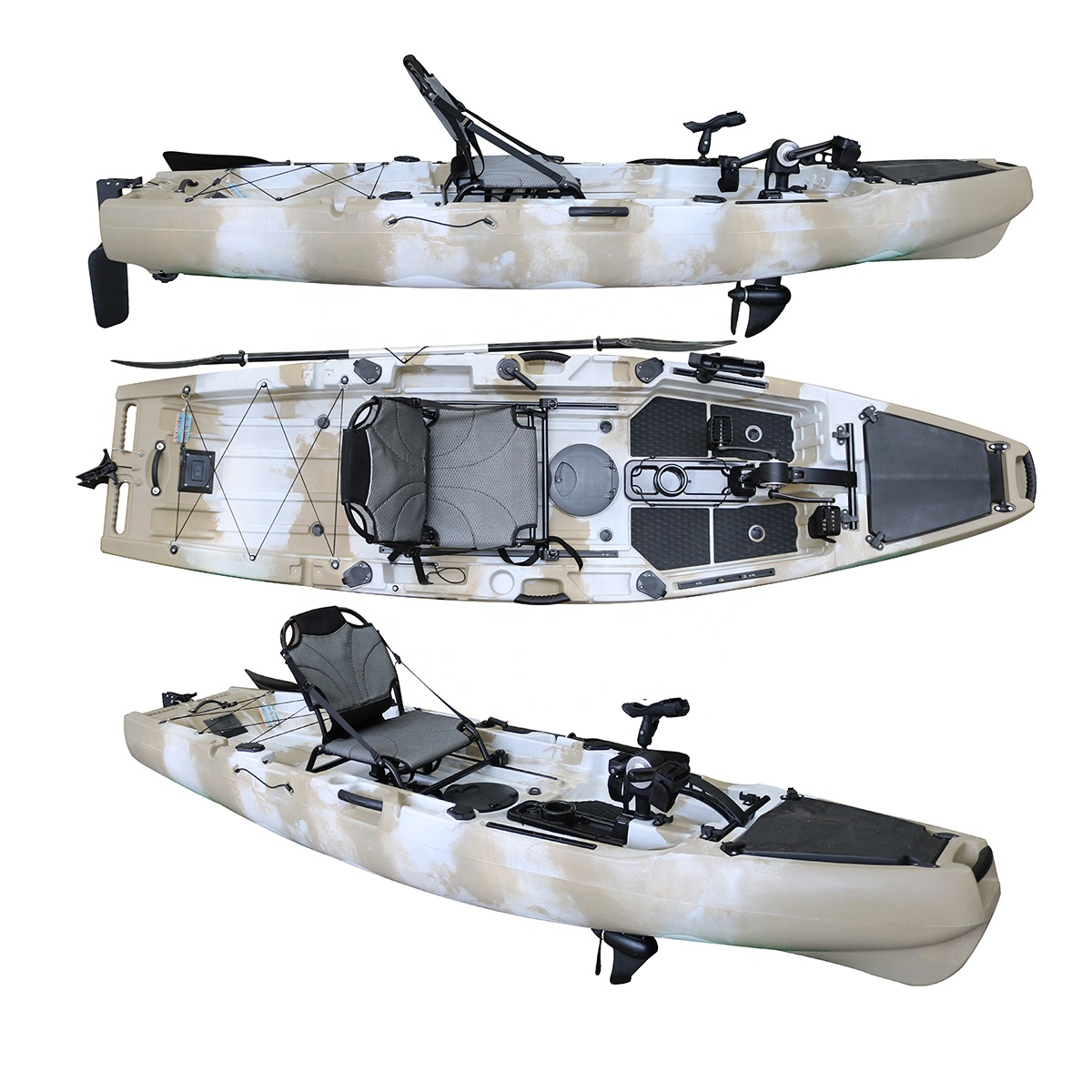 Fishing Kayak Pedal Drive - Kayak de pesca Viking de 10.5