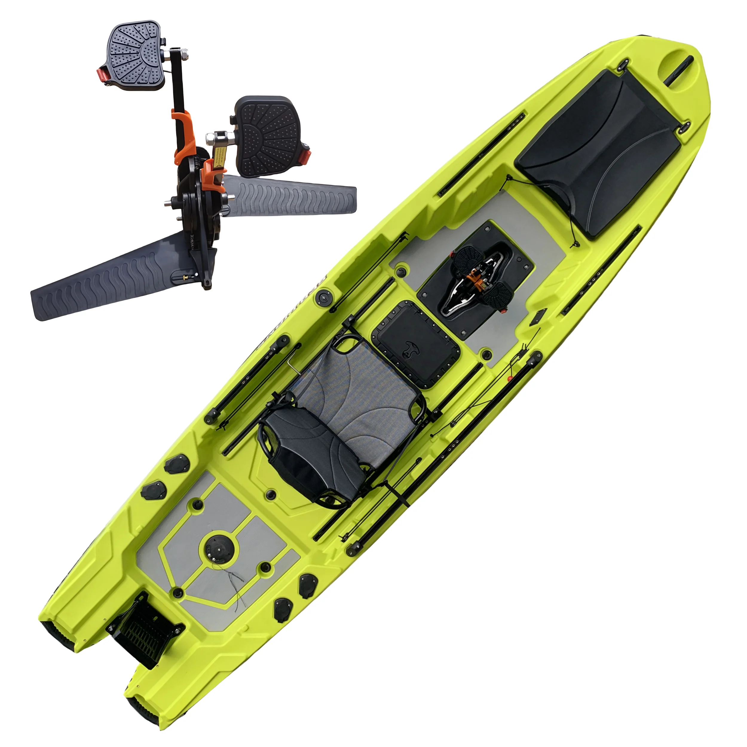 Fishing Kayak Seat - Pedal de pesca individual Kajak de