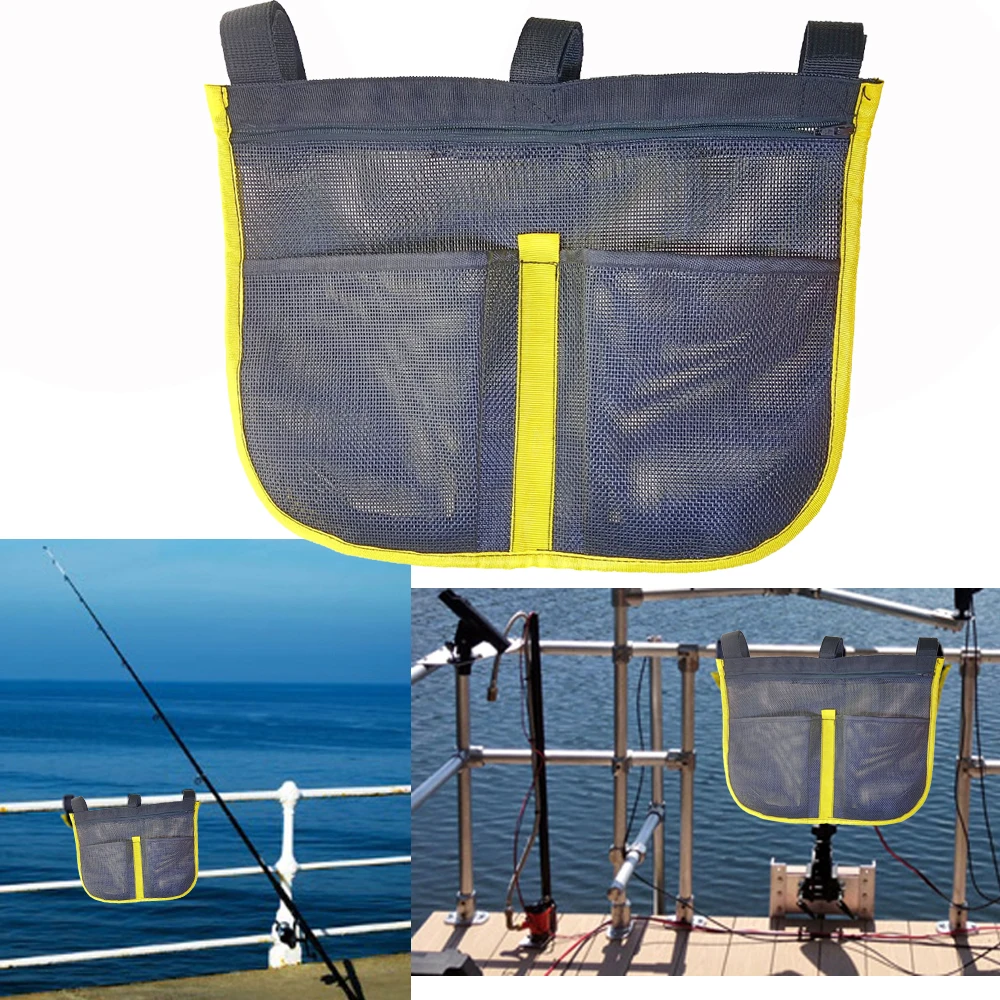 Fishing Kayak Crate - Bolsa de almacenamiento de malla para