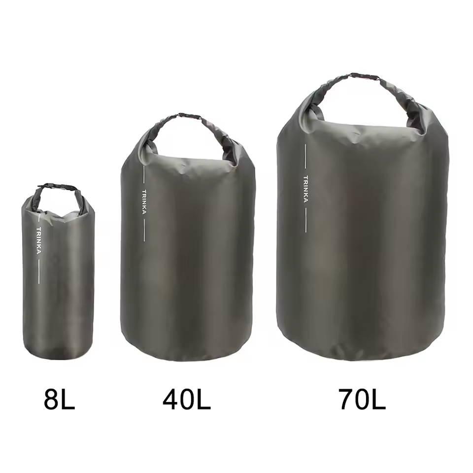 Fishing Kayak Storage Bag - Bolsa impermeable enrollable de 8L, 40L,