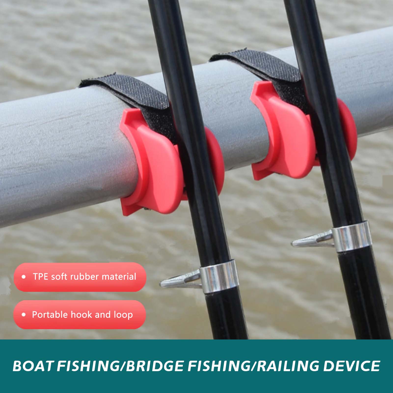 Fishing Kayak Sit On Top - Soporte para Cañas de Pescar en
