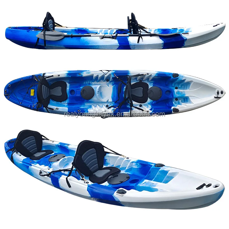 Fishing Kayak Sit On Top - Kayak Tandem Rotomoldeado 2026, Familiar, Tipo