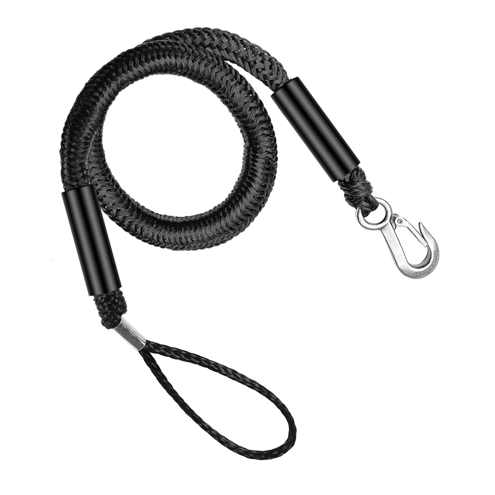 Fishing Kayak Anchor - Cuerda de amarre elástica con absorción