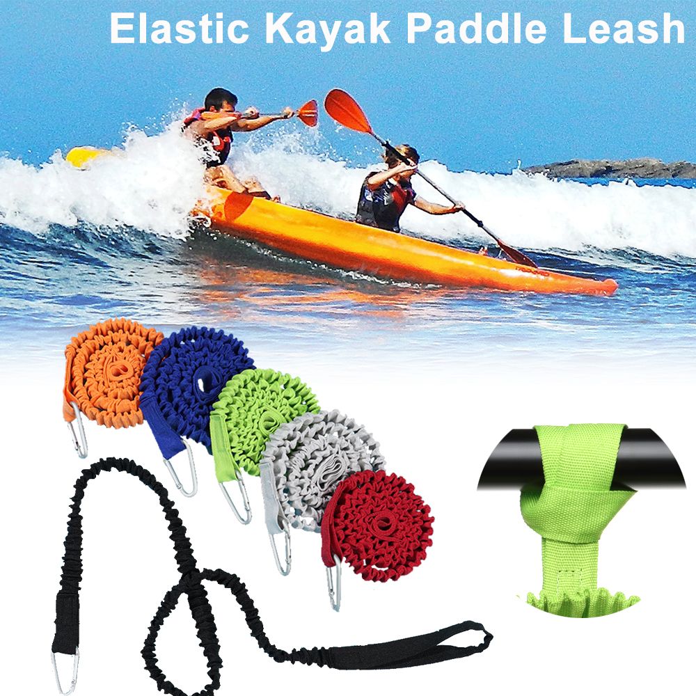Correa elástica ajustable para - Fishing Kayak Paddle Leash reseña y precio