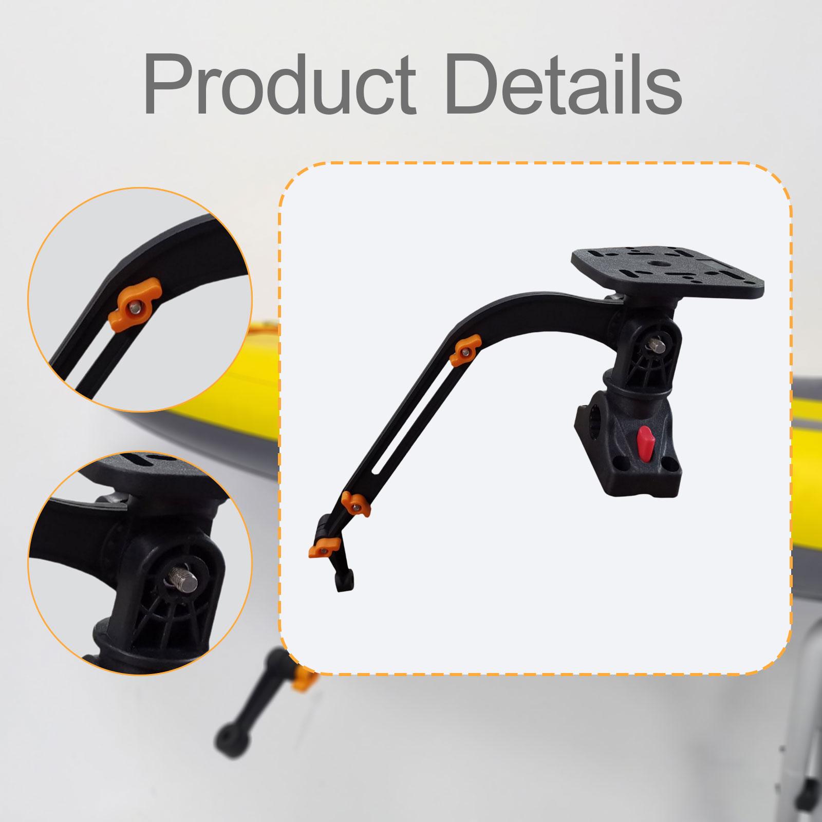 Soporte portátil para buscador - Fishing Kayak Fish Finder Mount reseña y precio
