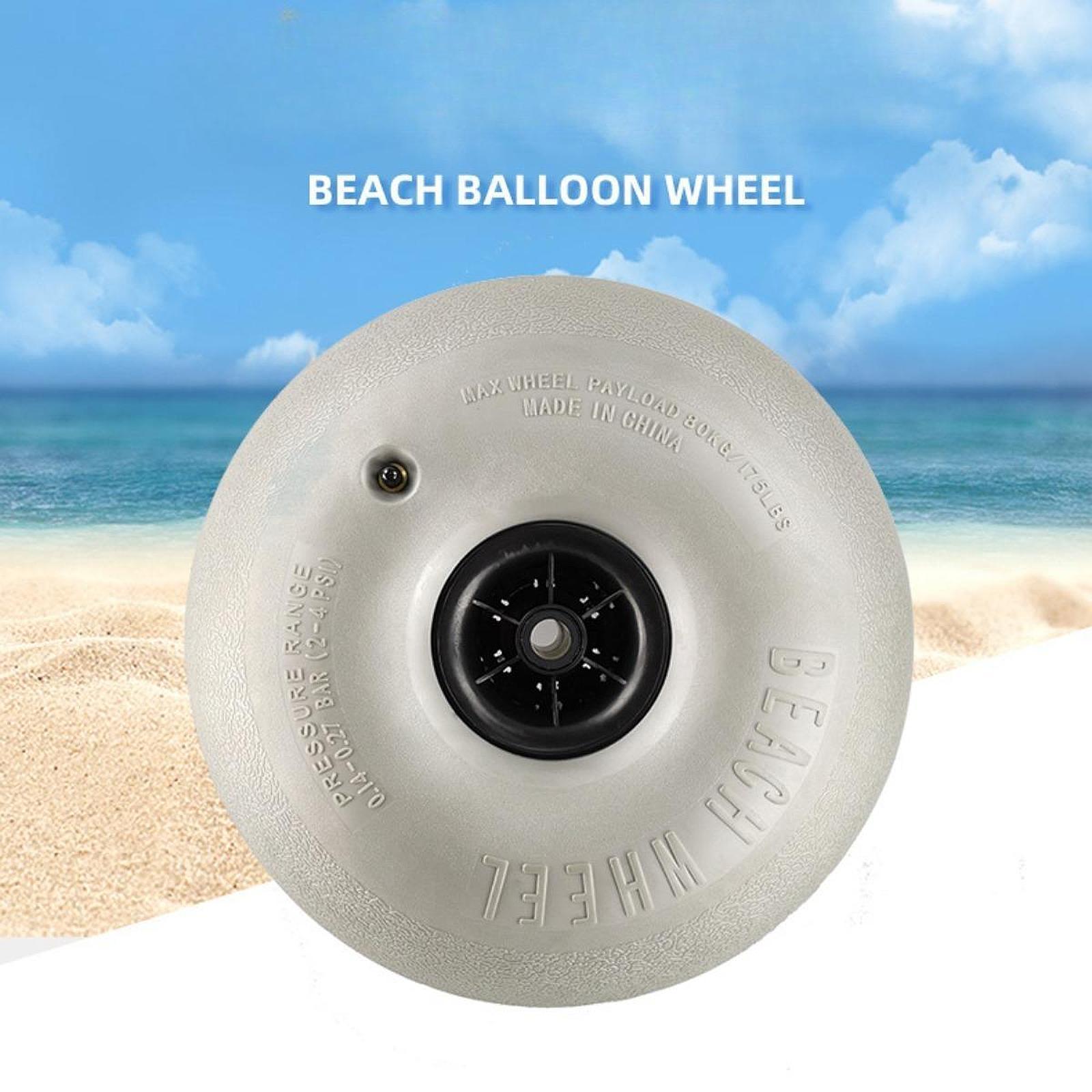 Ruedas de globo de 16 pulgadas - Fishing Kayak Cart reseña y precio