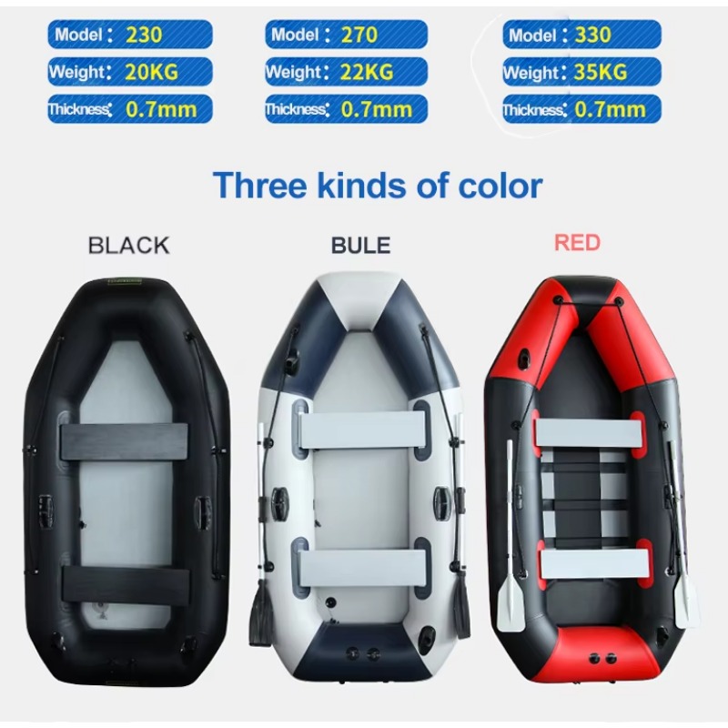 Bote Inflable de Pesca de 5.0m - Fishing Kayak Inflatable reseña y precio