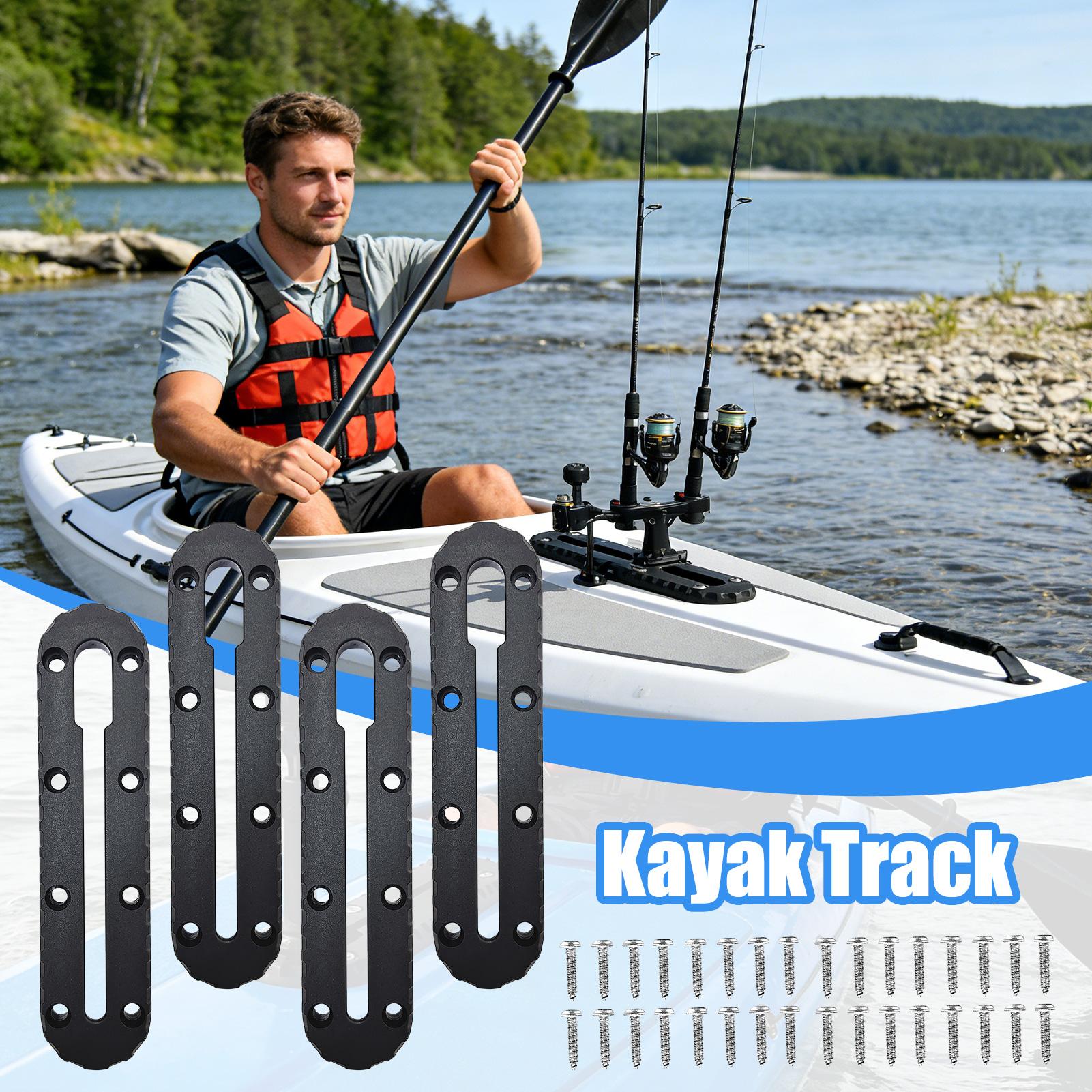 Soporte para riel de kayak con - Fishing Kayak Fish Finder Mount reseña y precio