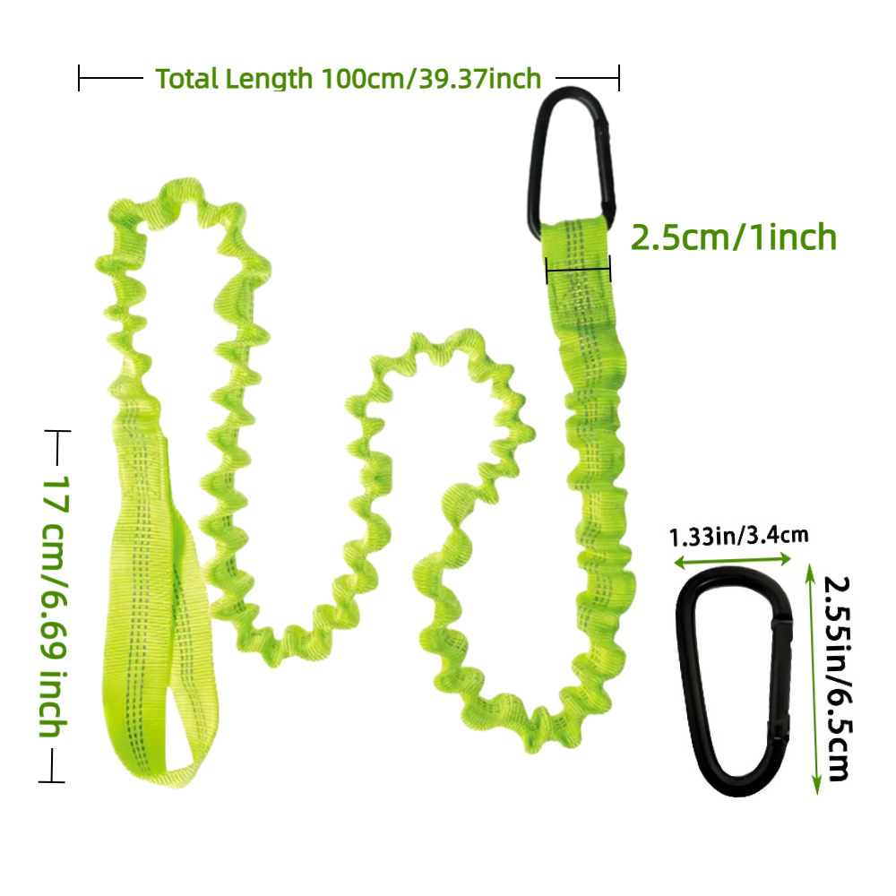 Cordón elástico ajustable para - Fishing Kayak Paddle Leash reseña y precio
