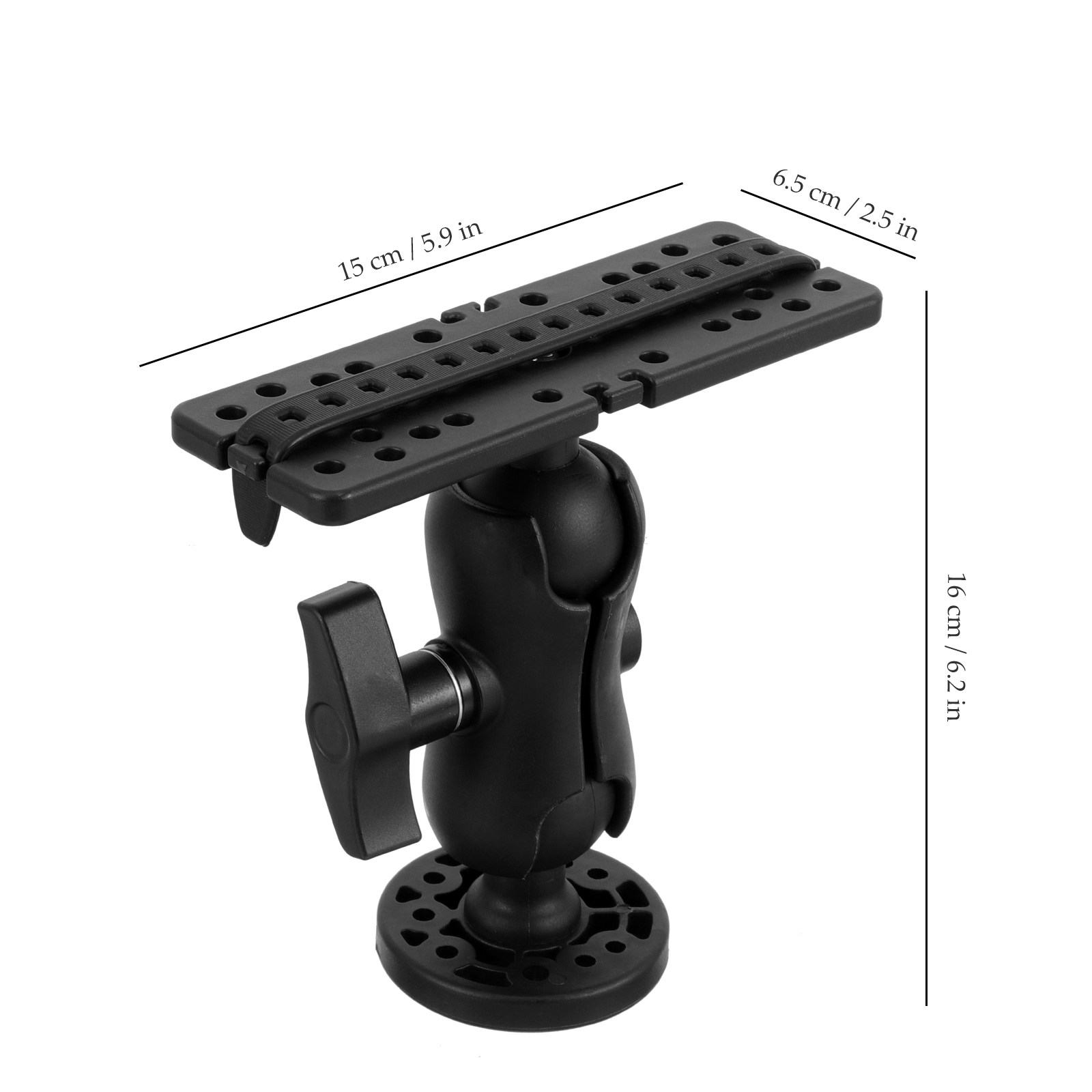 Soporte Robusto para Buscador  - Fishing Kayak Fish Finder Mount reseña y precio