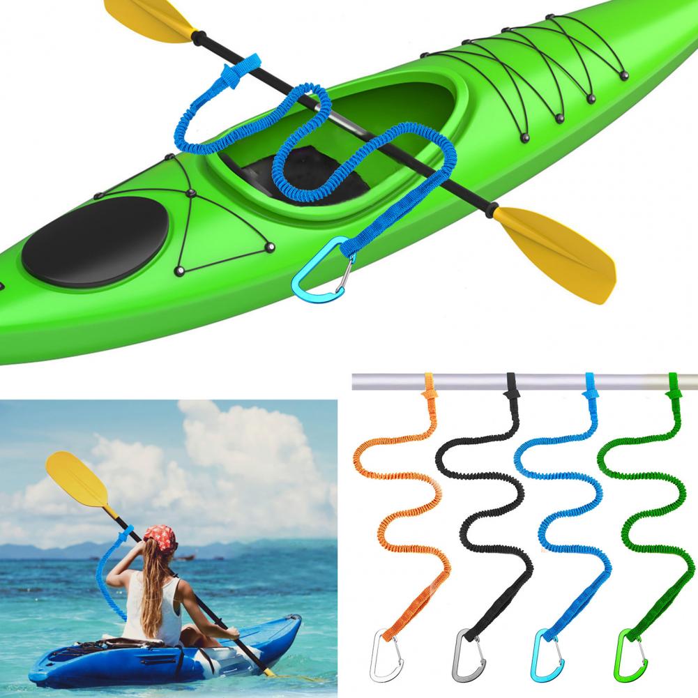 Cuerda elástica de remo para K - Fishing Kayak Paddle Leash reseña y precio