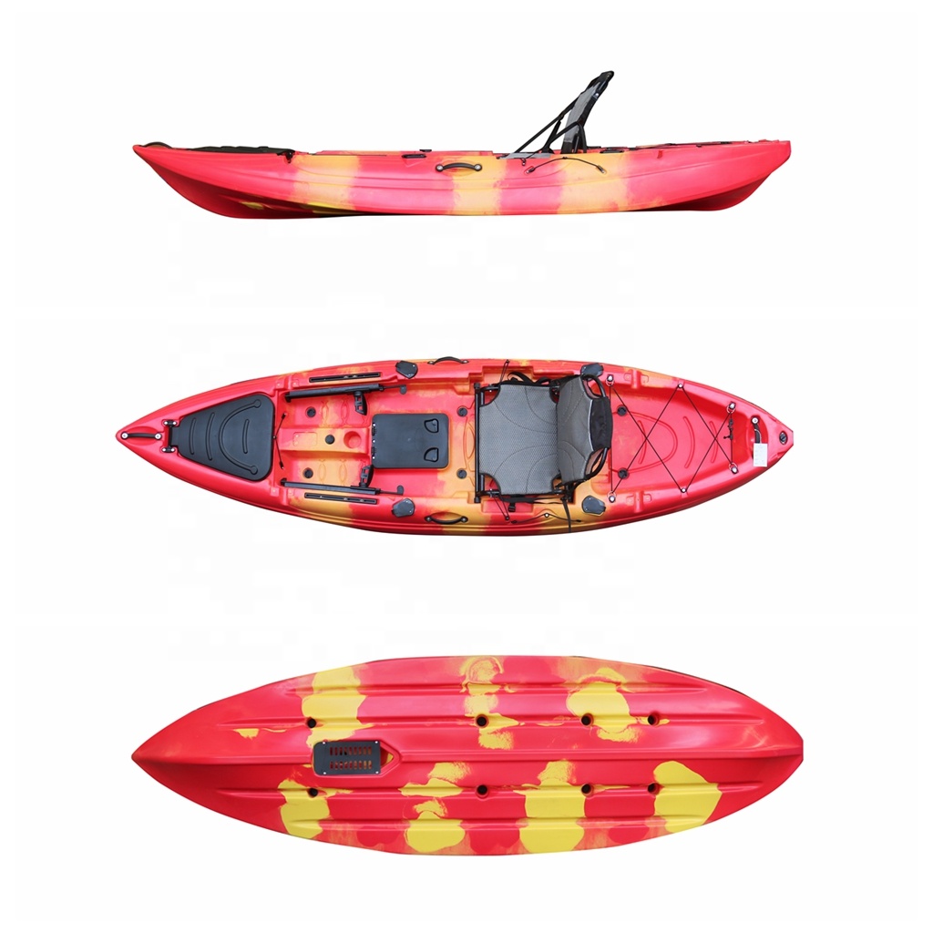Kayak de plástico de catamarán - Fishing Kayak Sit On Top reseña y precio