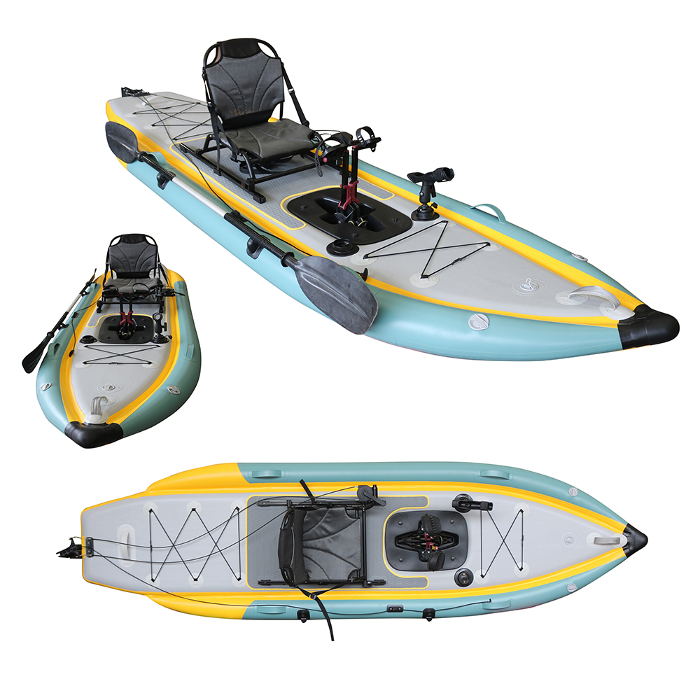 Kayak de pesca inflable plegab - Fishing Kayak Sit On Top reseña y precio