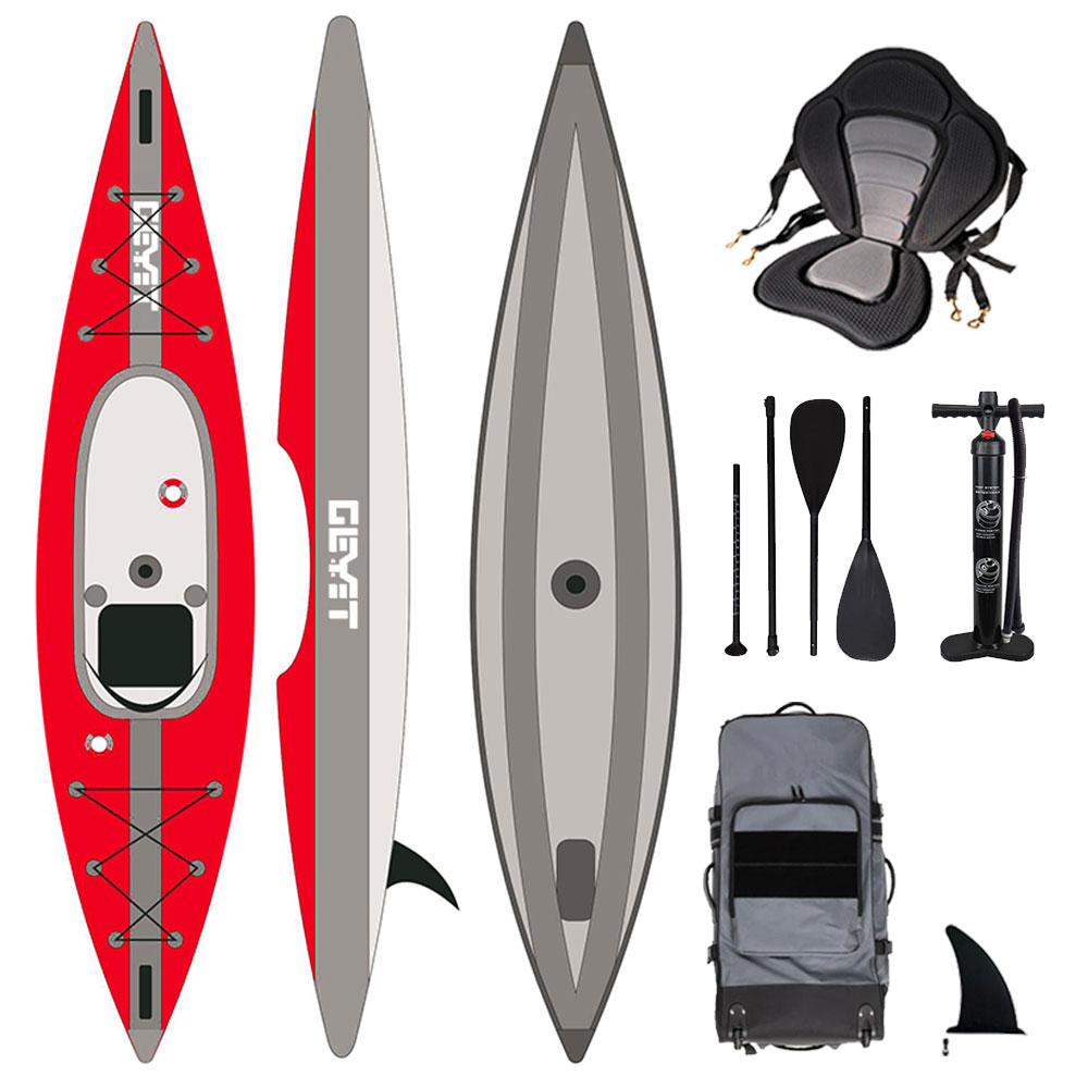 Kayak Inflable de Pesca para 2 - Fishing Kayak Sit In reseña y precio