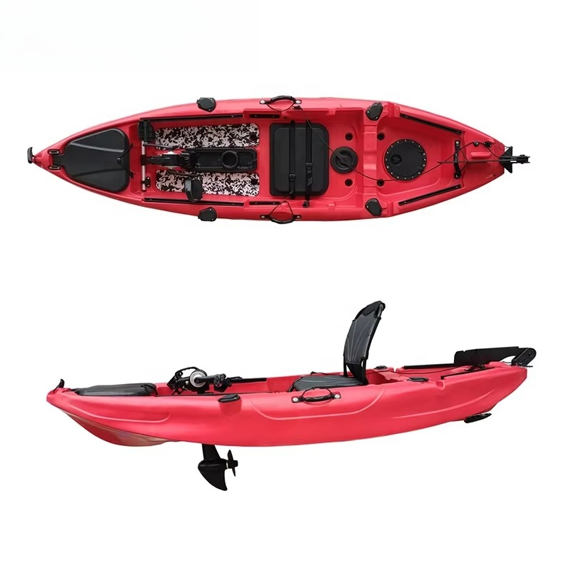 Kayak Individual de 12 pies, c - Fishing Kayak Pedal Drive reseña y precio