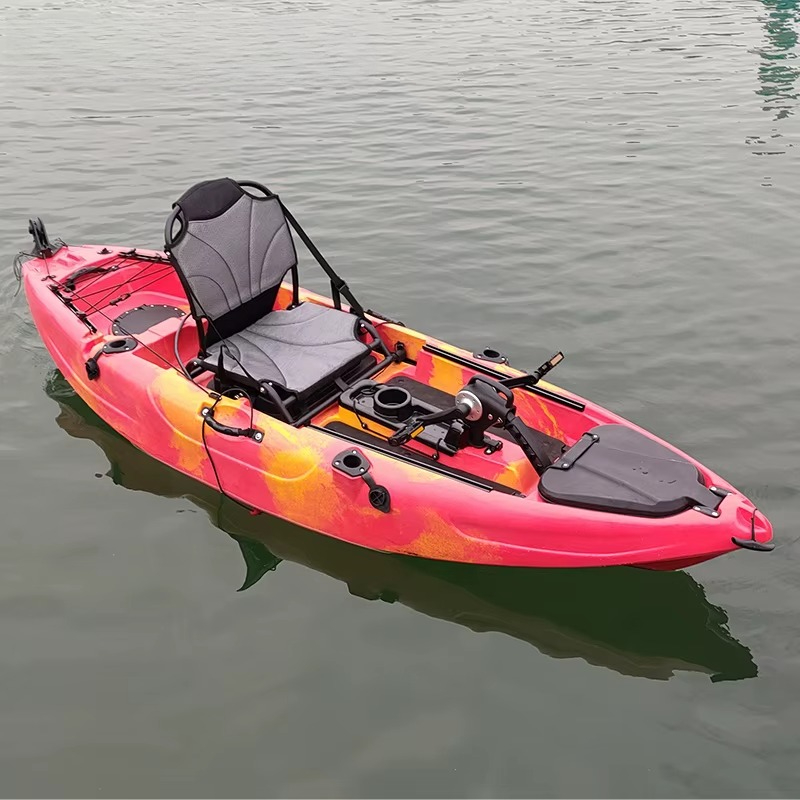 Kayak Individual de 12 pies, c - Fishing Kayak Pedal Drive reseña y precio