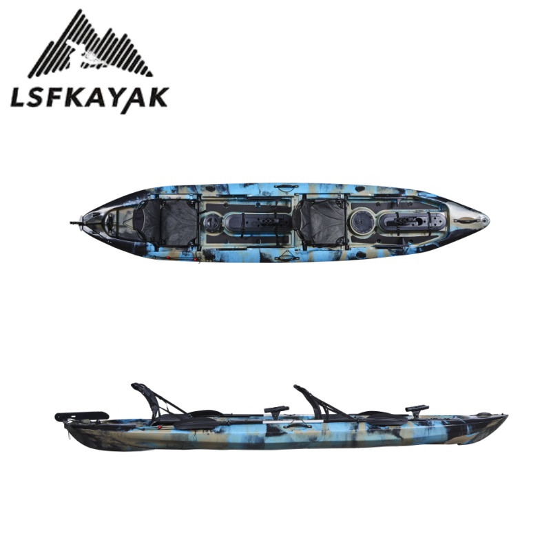 Kayak Familiar para 2 Personas - Fishing Kayak Paddle reseña y precio