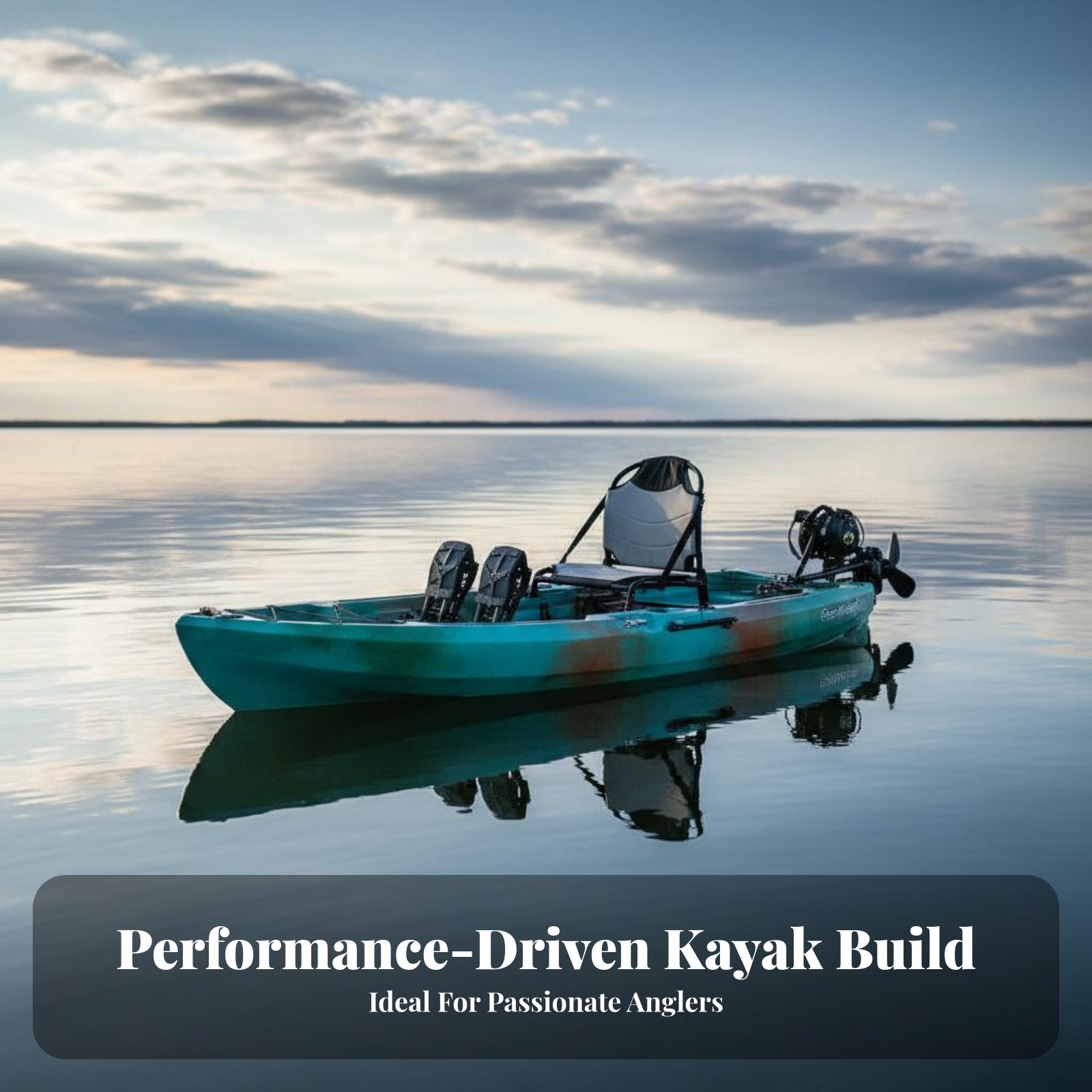 Bote de Pesca con Pedales, Kay - Fishing Kayak Pedal Drive reseña y precio