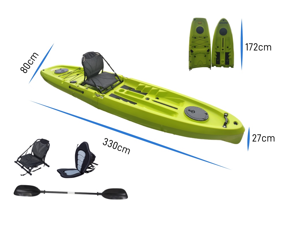 Kayak Modular NUEVO 2025 de 11 - Fishing Kayak Sit On Top reseña y precio