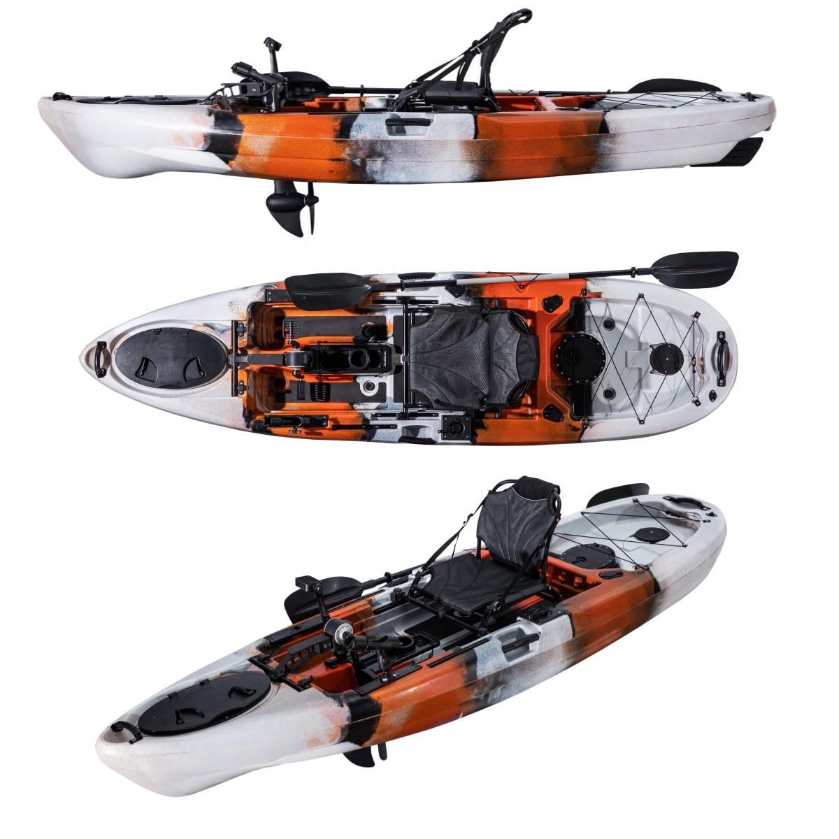 Caña de plástico para Kayak de - Fishing Kayak Pedal Drive reseña y precio