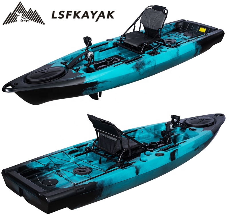 Mejor barco de pesca 2024 nuev - Fishing Kayak Pedal Drive reseña y precio