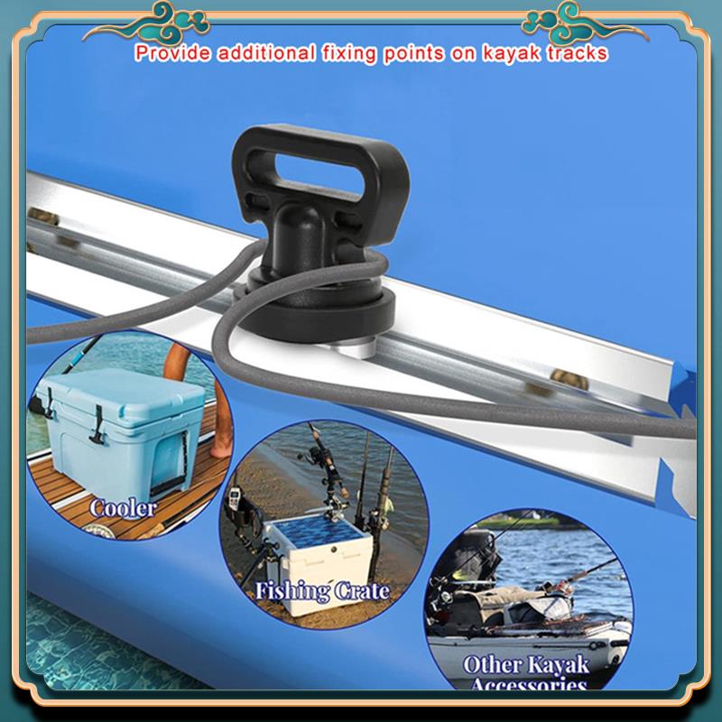 4 unidades de amarres vertical - Fishing Kayak Crate reseña y precio