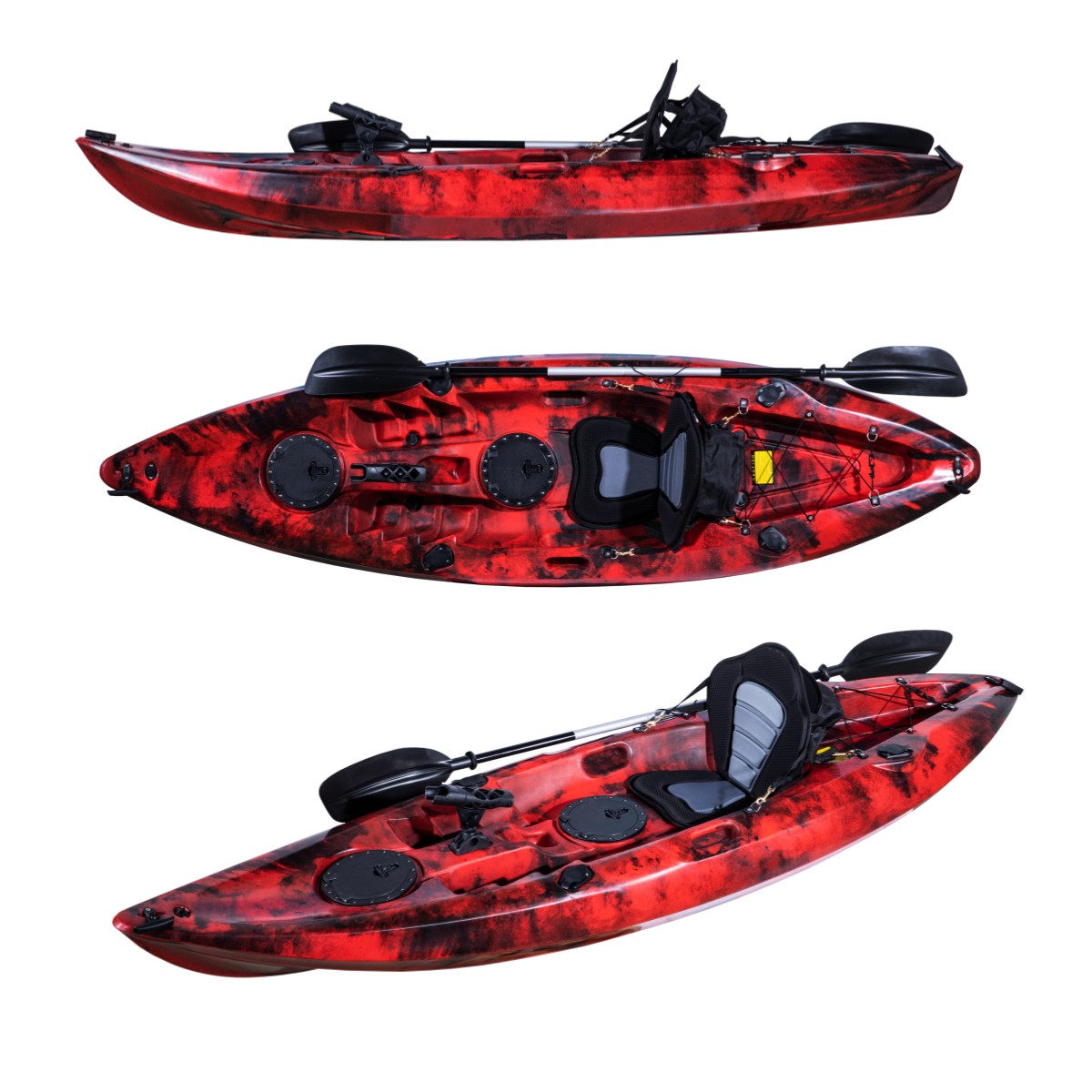 Kayak de pesca para una sola p - Fishing Kayak Sit On Top reseña y precio