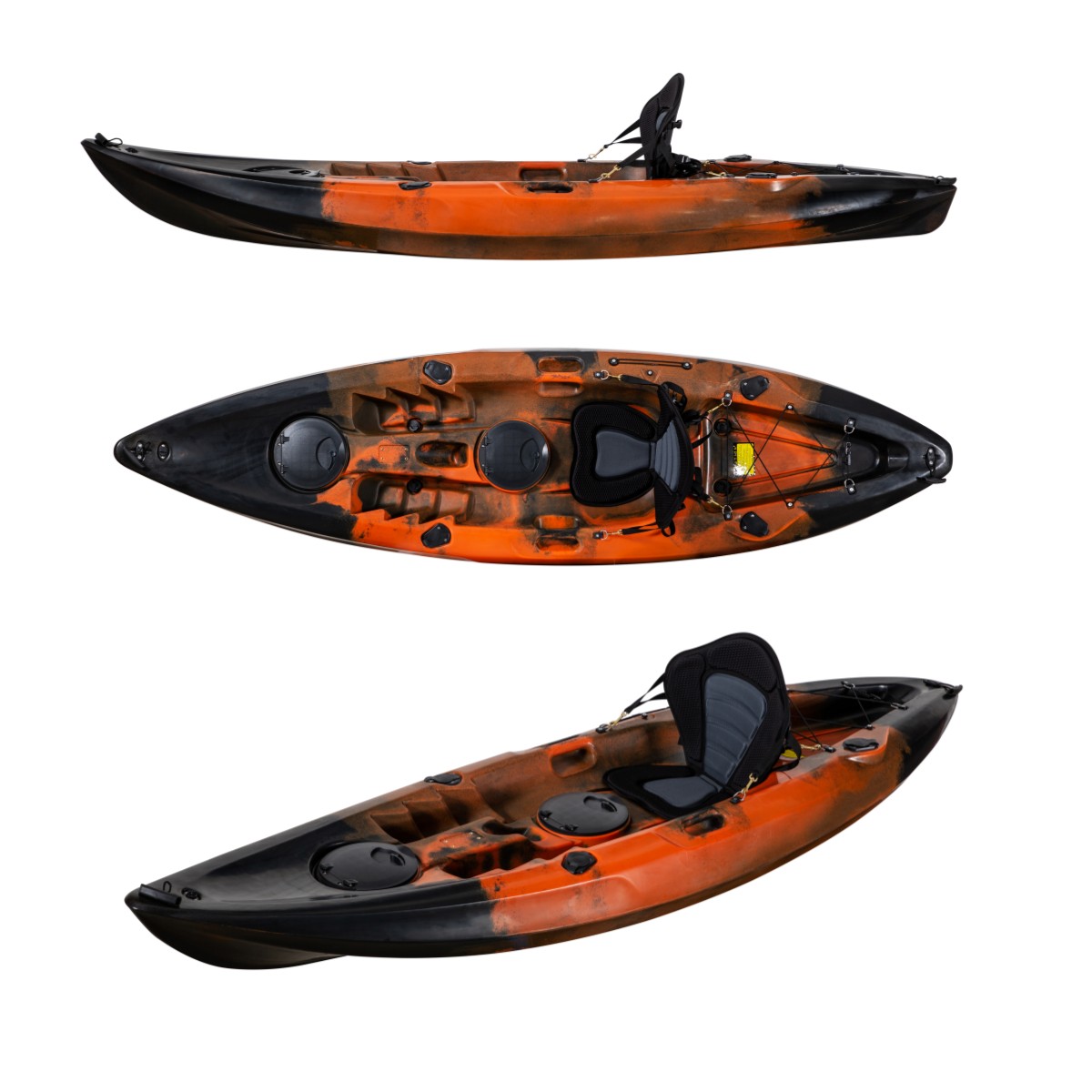 Kayak de pesca para una sola p - Fishing Kayak Sit On Top reseña y precio