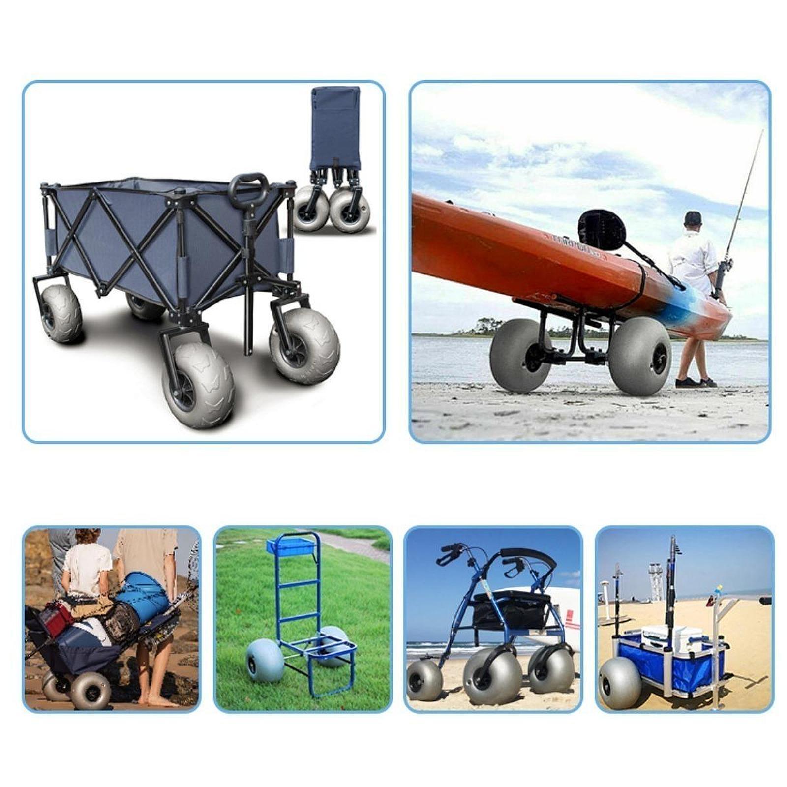 Ruedas de Repuesto de 16 Pulga - Fishing Kayak Cart reseña y precio