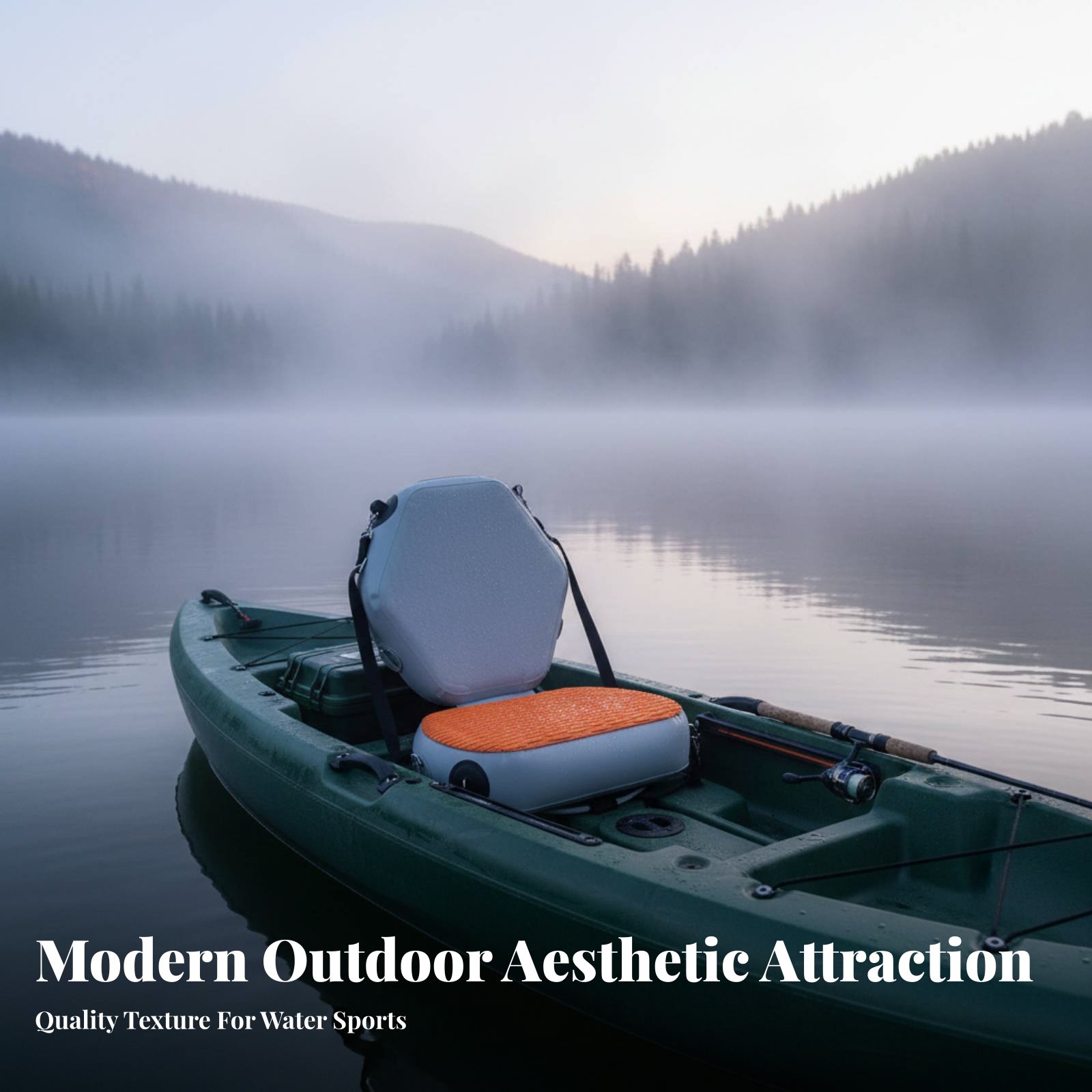 Asiento inflable para kayak, r - Fishing Kayak Seat reseña y precio