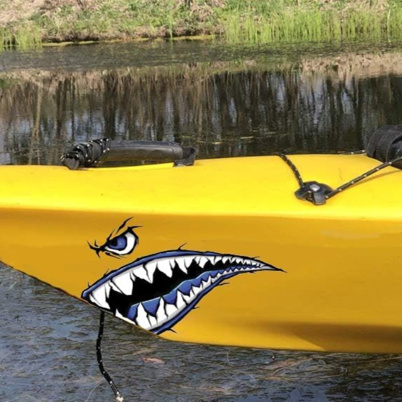 2 uds dientes de tiburón boca  - Fishing Kayak Sit On Top reseña y precio