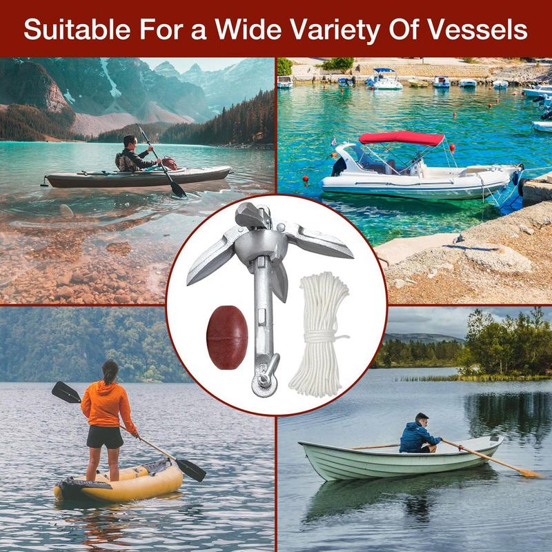 Kit de sistema de anclaje de b - Fishing Kayak Anchor reseña y precio