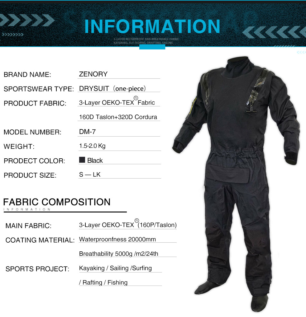 Traje de buceo impermeable ZEN - Fishing Kayak Paddle reseña y precio