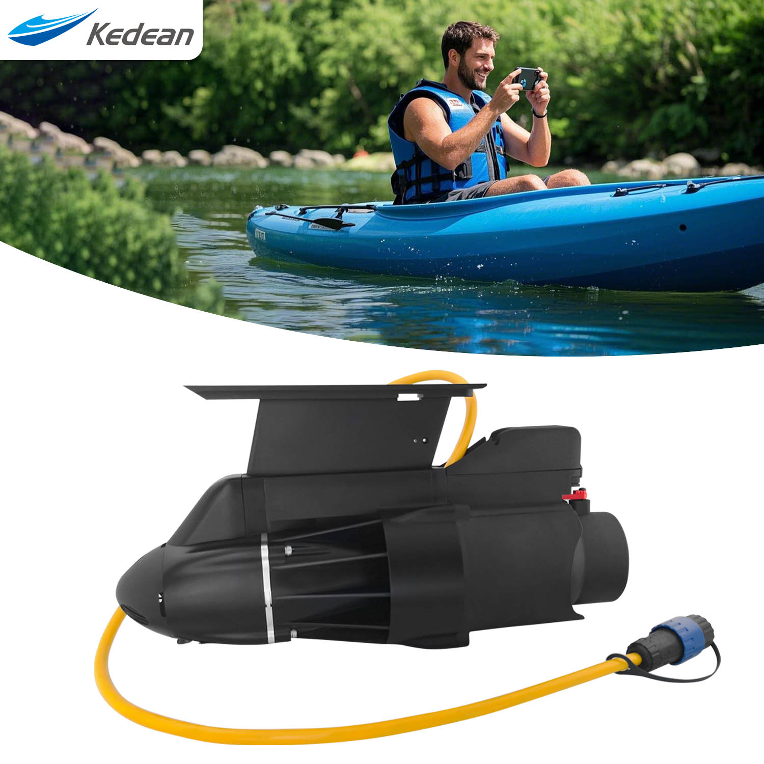 Motor de arrastre eléctrico di - Fishing Kayak Trolling Motor reseña y precio
