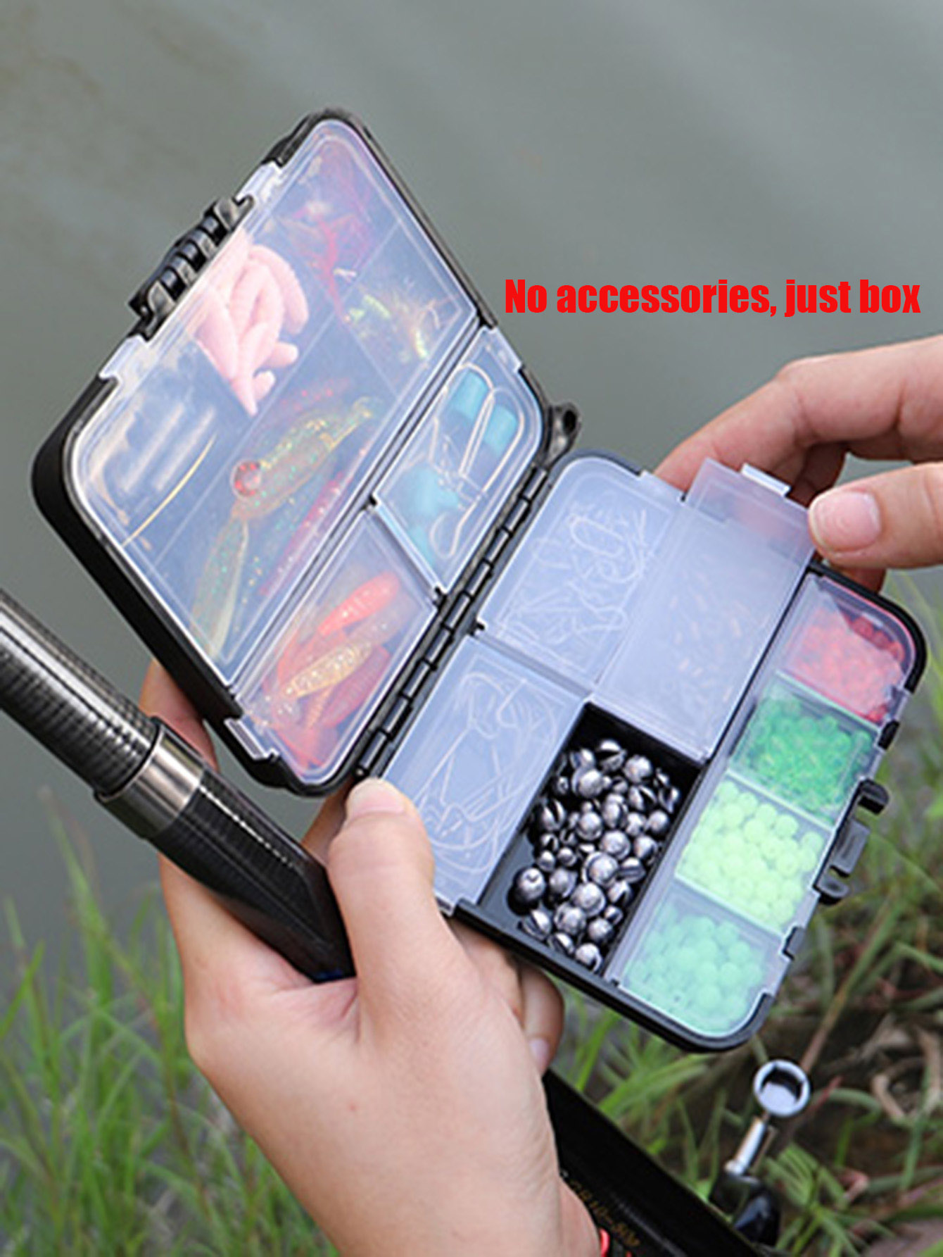 Caja organizadora de aparejos  - Fishing Kayak Crate reseña y precio