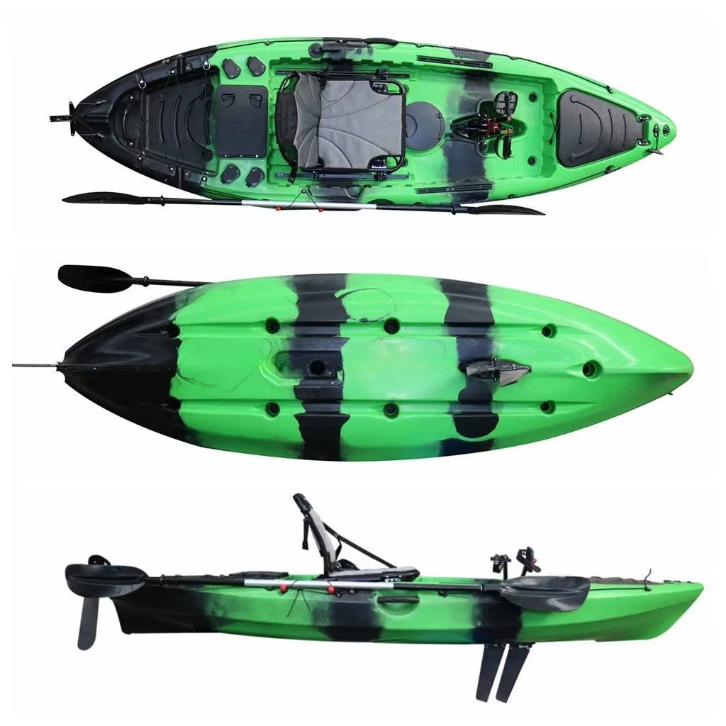 Nuevo Kayak de Plástico con Pe - Fishing Kayak Pedal Drive reseña y precio