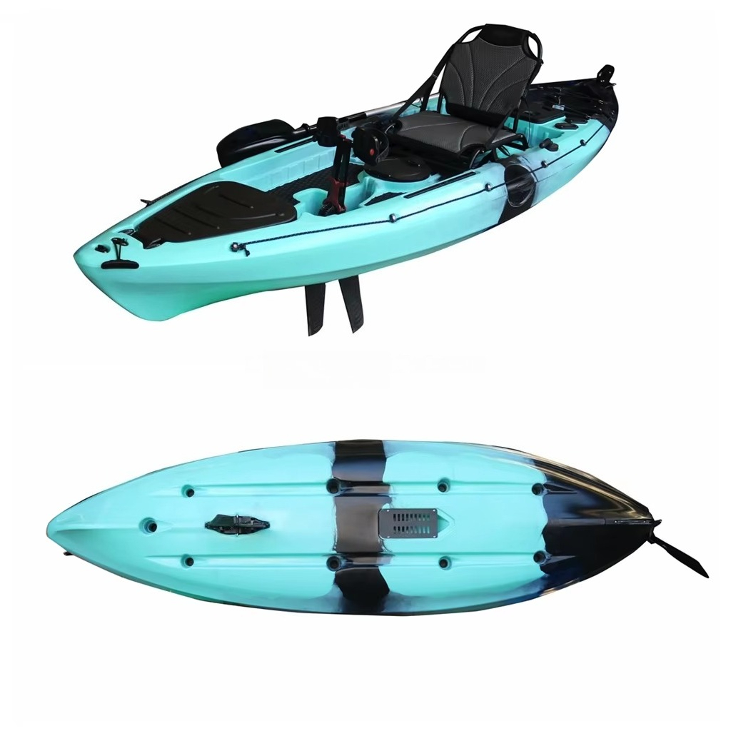 Nuevo Kayak de Plástico con Pe - Fishing Kayak Pedal Drive reseña y precio