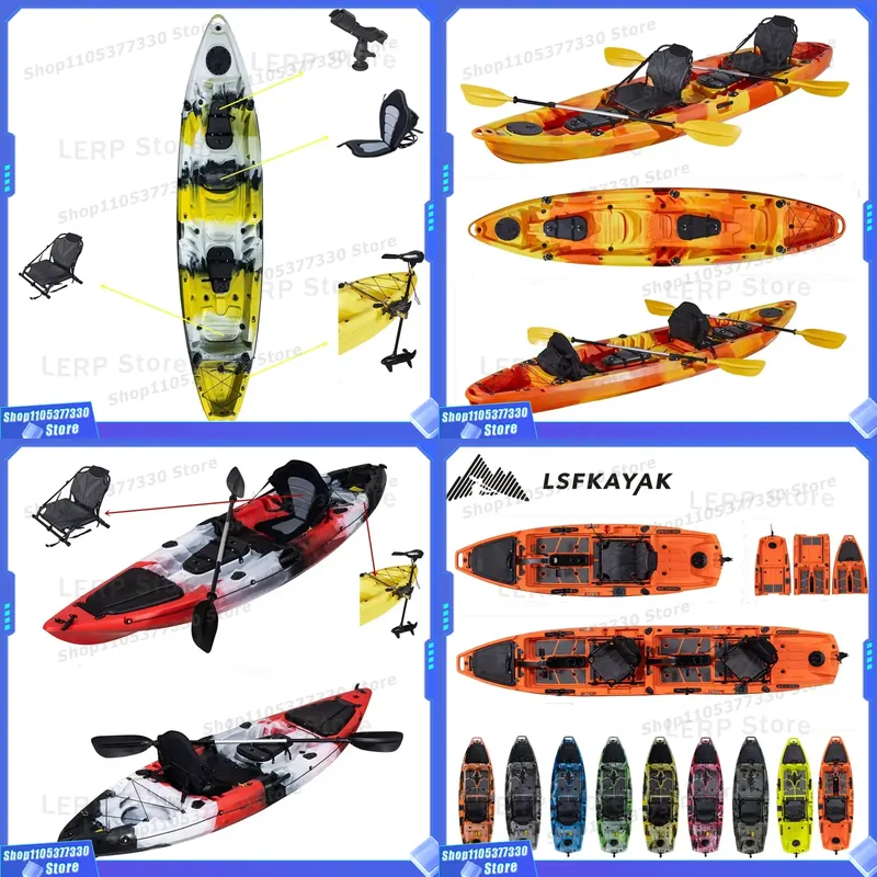 Kayak de Pesca de Plástico Ríg - Fishing Kayak Sit In reseña y precio