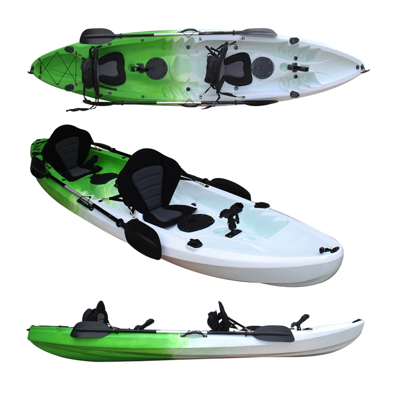 Kayak Tandem Rotomoldeado 2026 - Fishing Kayak Sit On Top reseña y precio