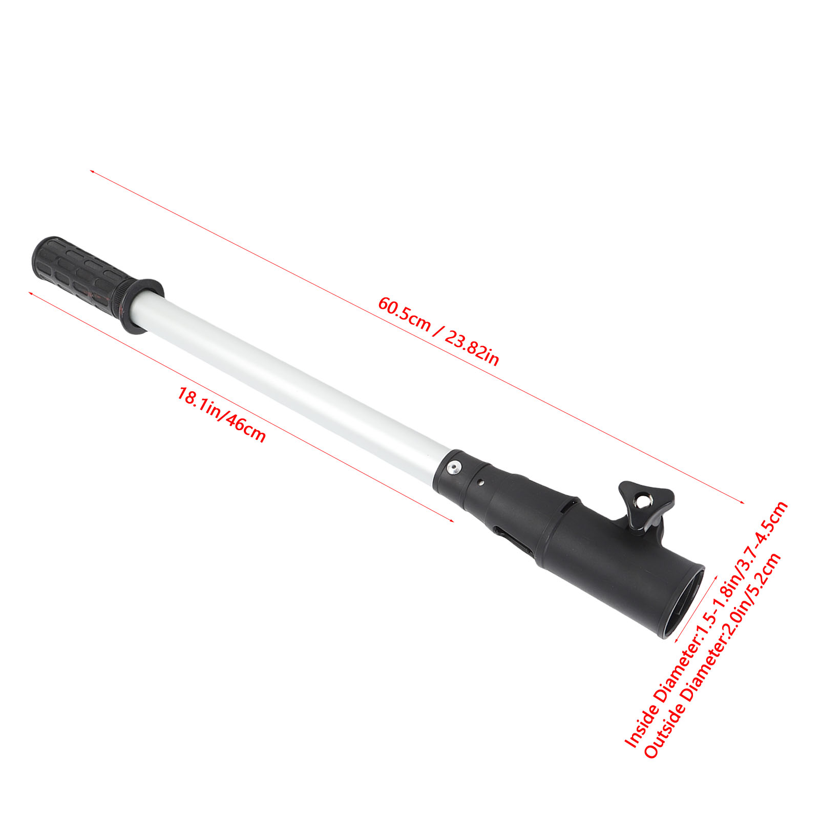 Extensión de mango para timón, - Fishing Kayak Cart reseña y precio