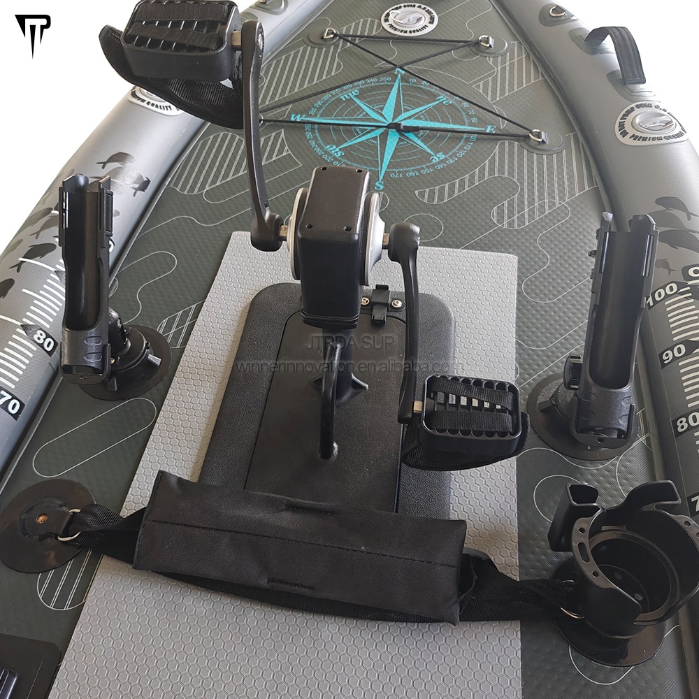 JTRDA 2024 Nuevo Kayak Inflabl - Fishing Kayak Pedal Drive reseña y precio