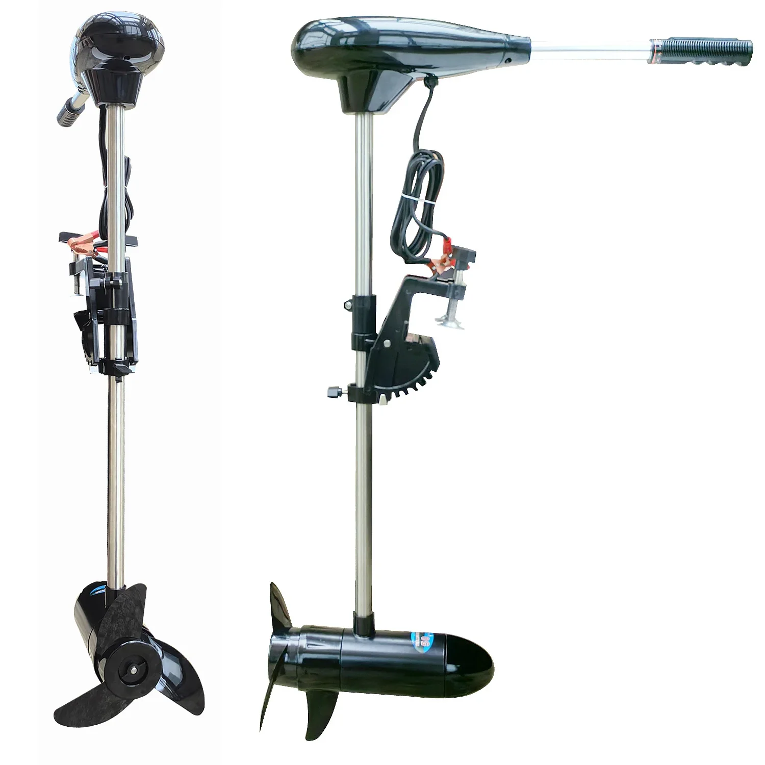 Motor de pesca eléctrico de 18 - Fishing Kayak Trolling Motor reseña y precio
