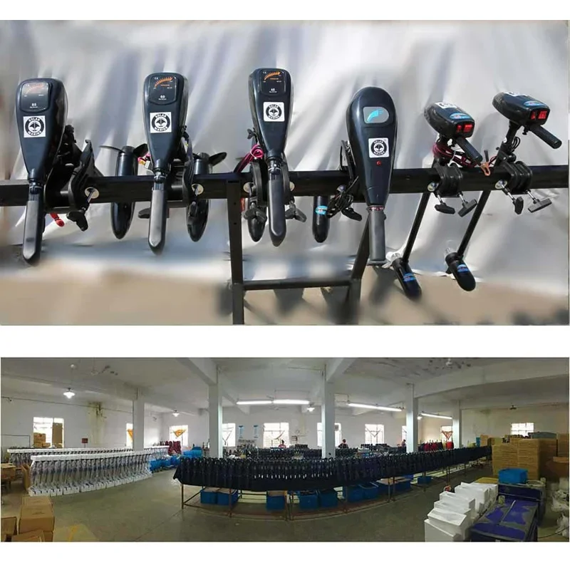 Motor de pesca eléctrico de 18 - Fishing Kayak Trolling Motor reseña y precio