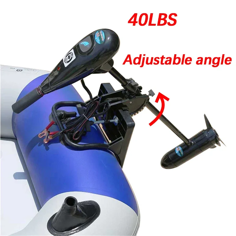 Motor de pesca eléctrico de 18 - Fishing Kayak Trolling Motor reseña y precio